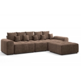 Модульный диван «Торонто 6» коричневый